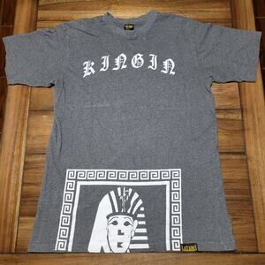 Last Kings Grey Tee "Kingin" - Size XL*